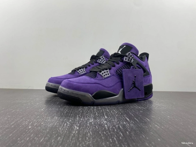 Reps TBkick Scott 4 Suede Purple x Air Jordan Travis 0712